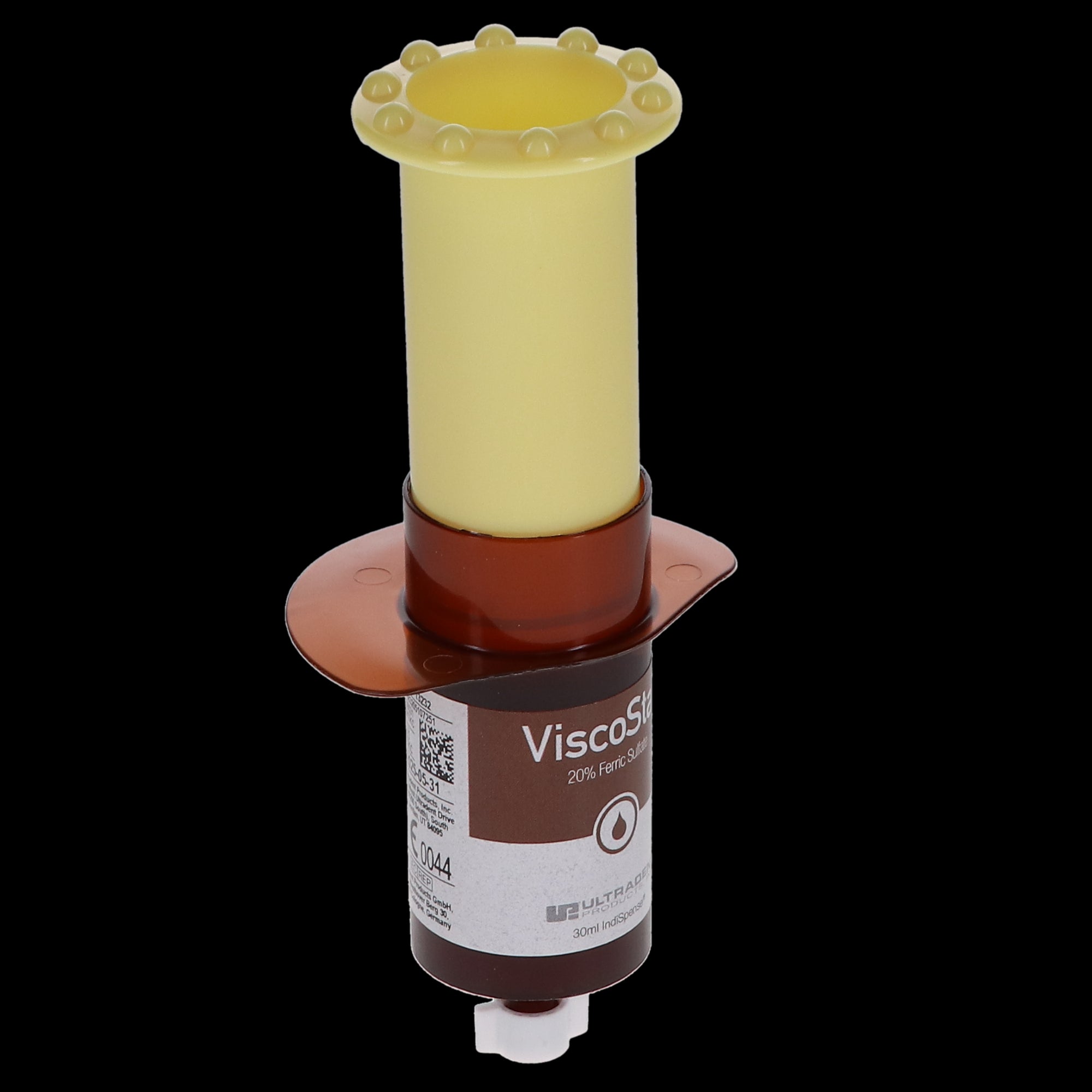 Ultradent 645 Viscostat IndiSpense 20% Ferric Sulfate Hemostatic Agent 30 mL Ultradent 645 Viscostat IndiSpense 20% Ferric Sulfate Hemostatic Agent 30 mL